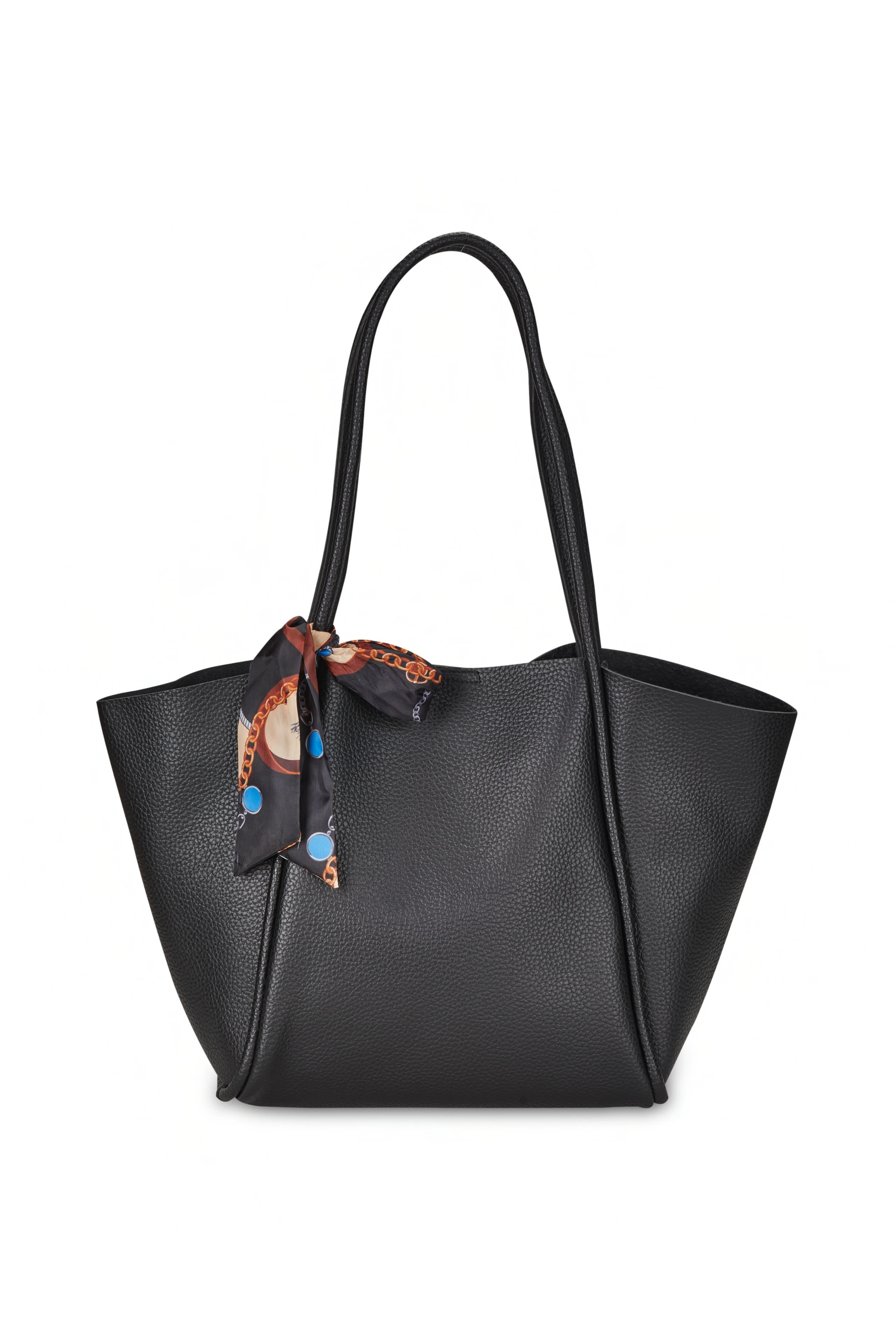 Trapez Formlu Çanta - Siyah