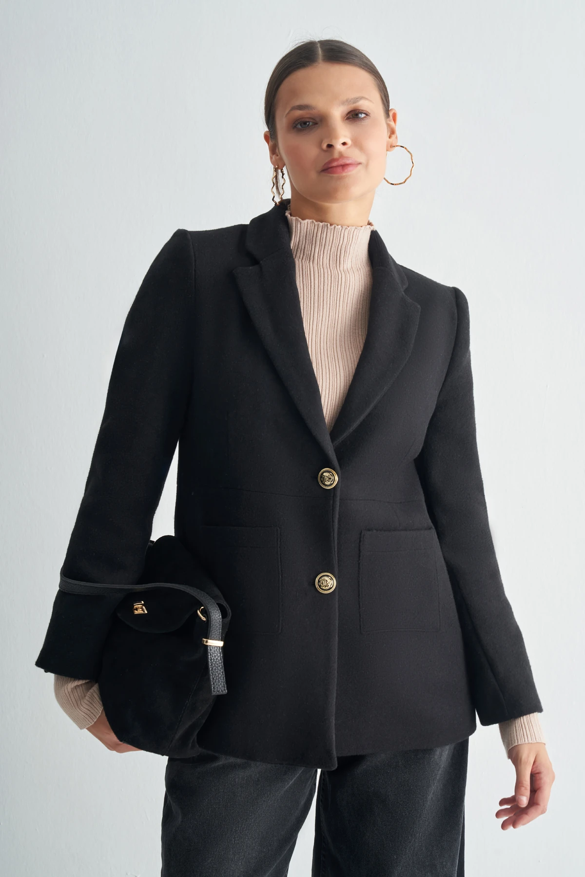 Modal Dökümlü Pantolon