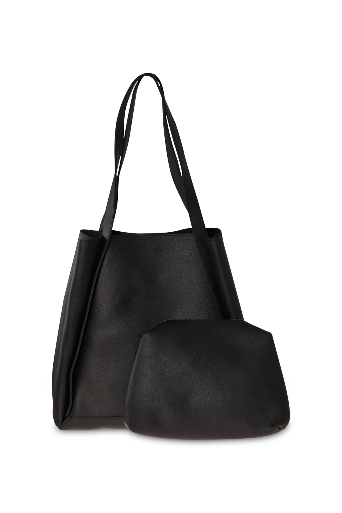 Çift Askılı Çanta - Siyah