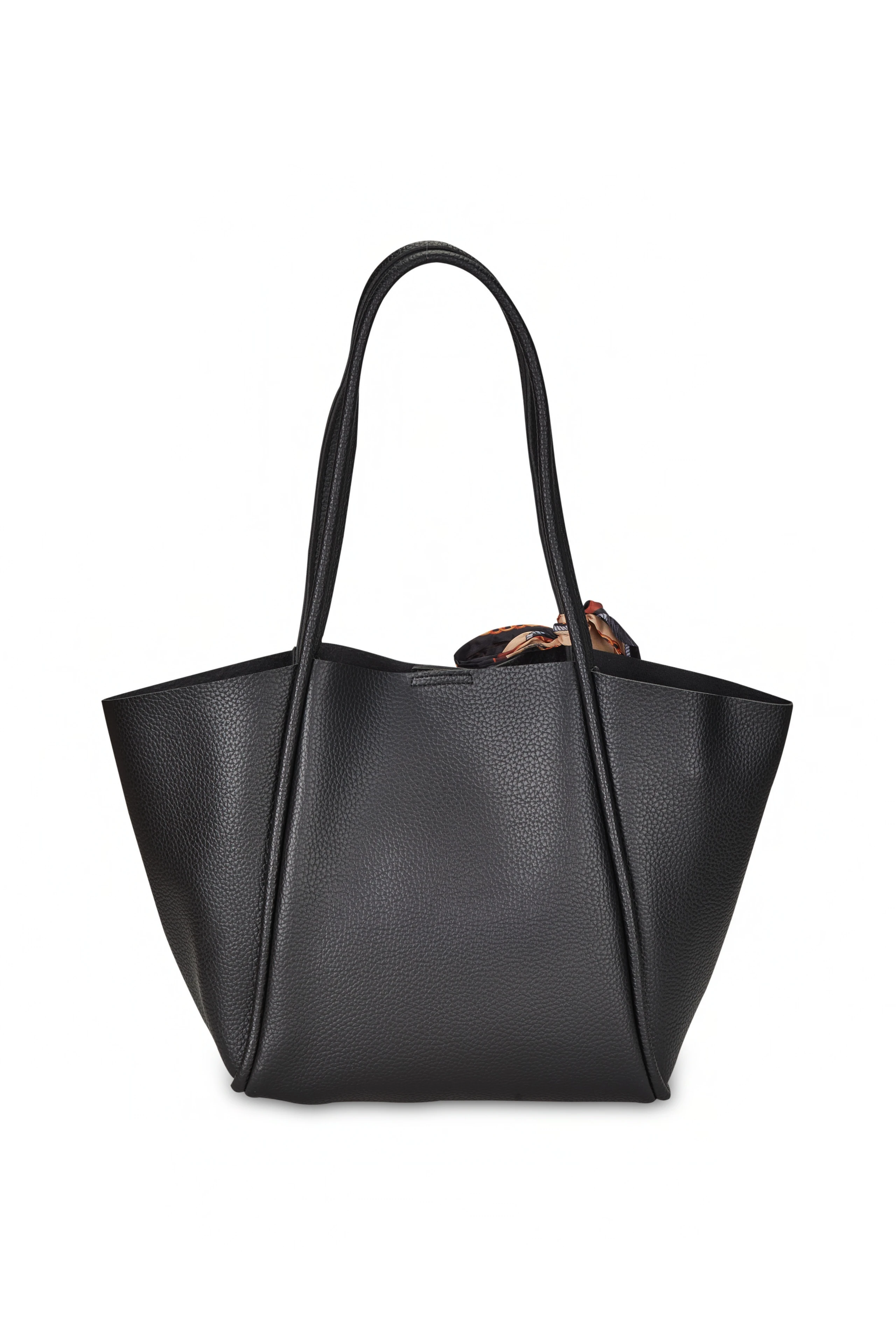 Trapez Formlu Çanta - Siyah