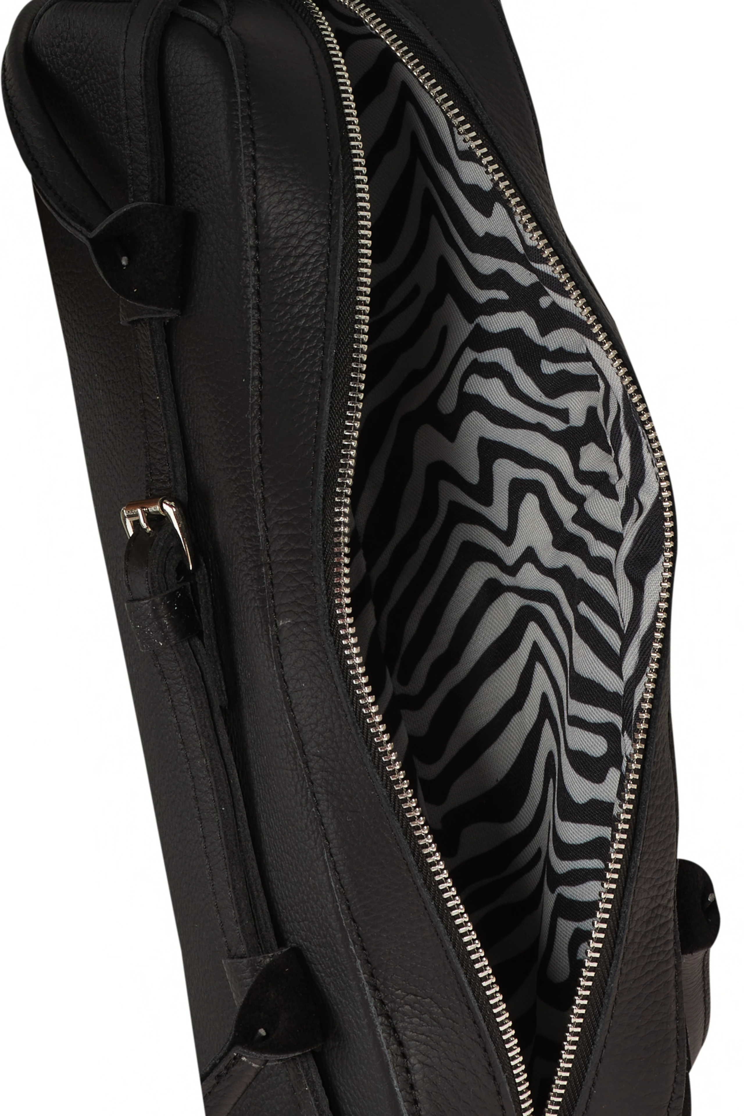 Tokalı Dikdörtgen Form Çanta - Siyah