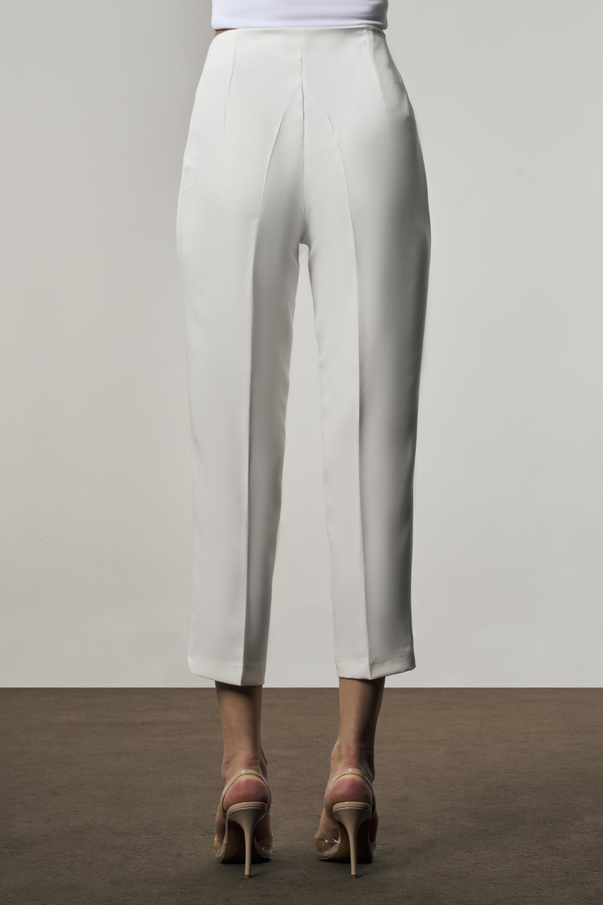 BTK10113 Pantolon - BEYAZ