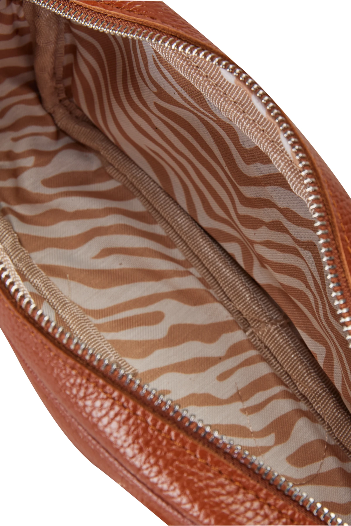 Deri Görünümlü Kutu Form Çanta - taba