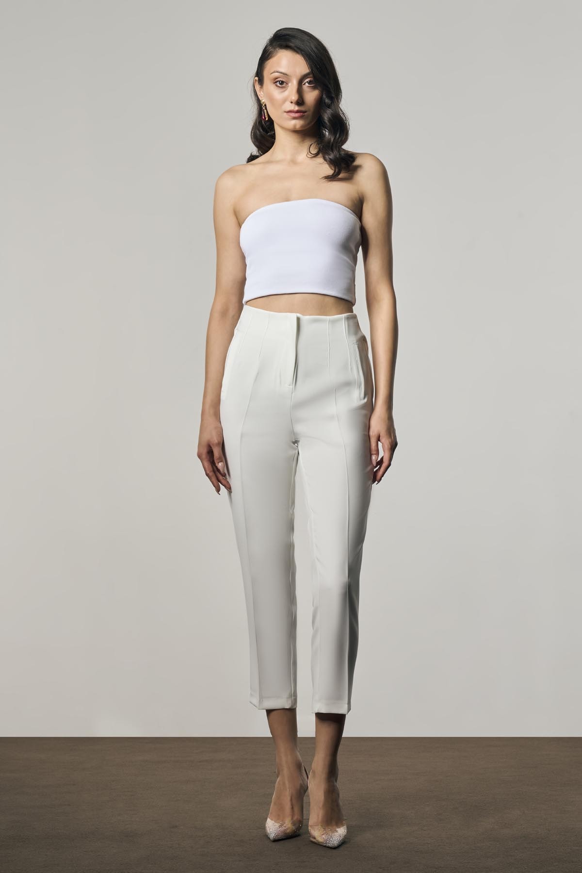 BTK10113 Pantolon - BEYAZ