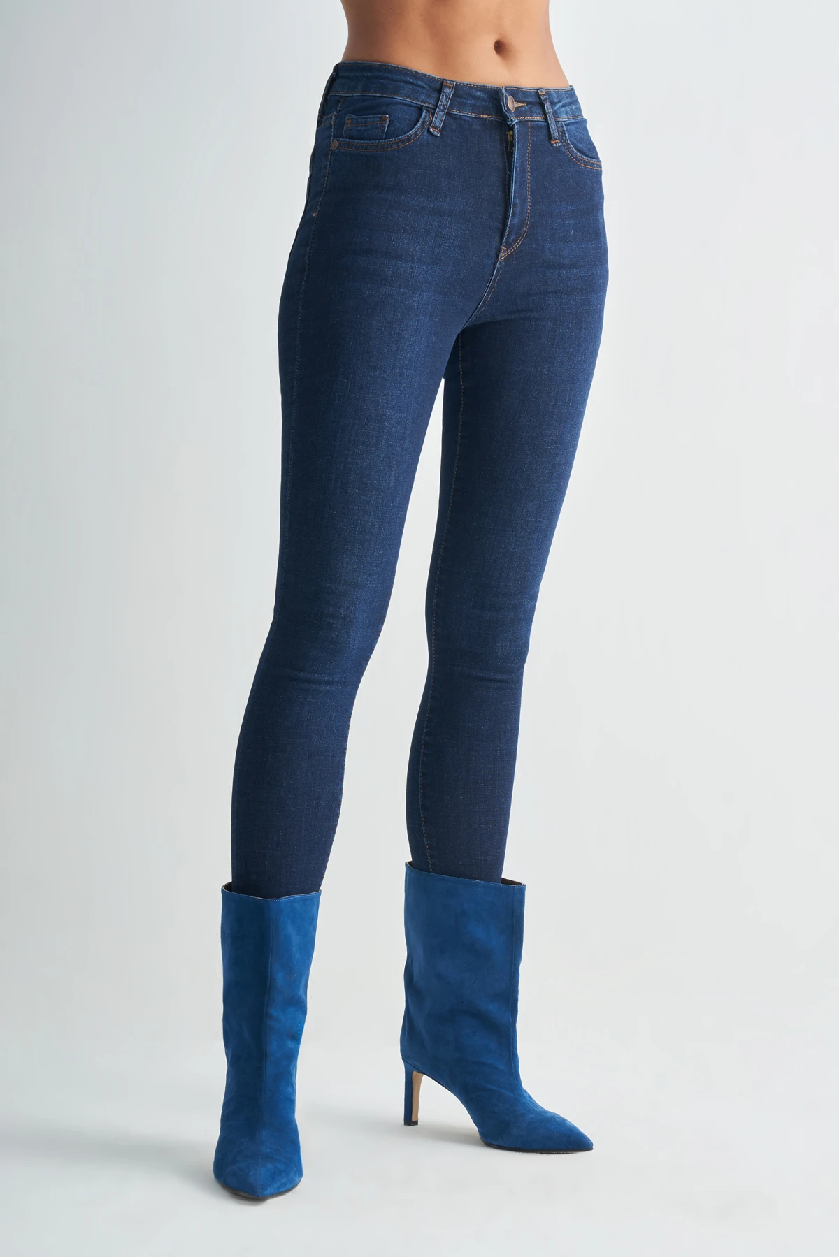 Skinny Fit Denim Pantolon