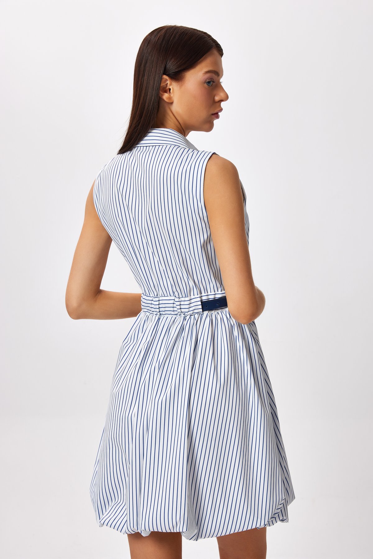 BTK40160 Elbise - indigo
