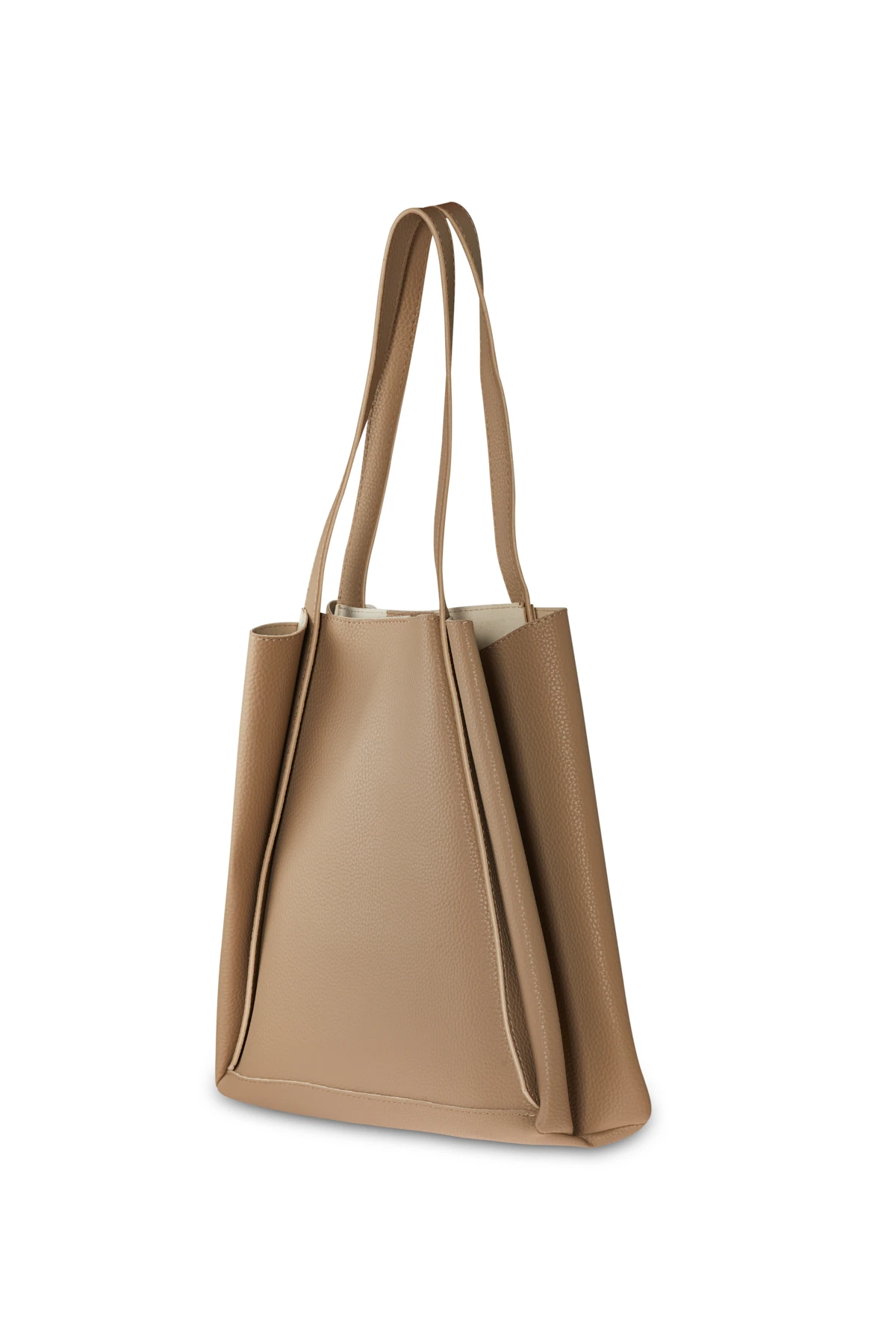 Çift Askılı Çanta - vizon