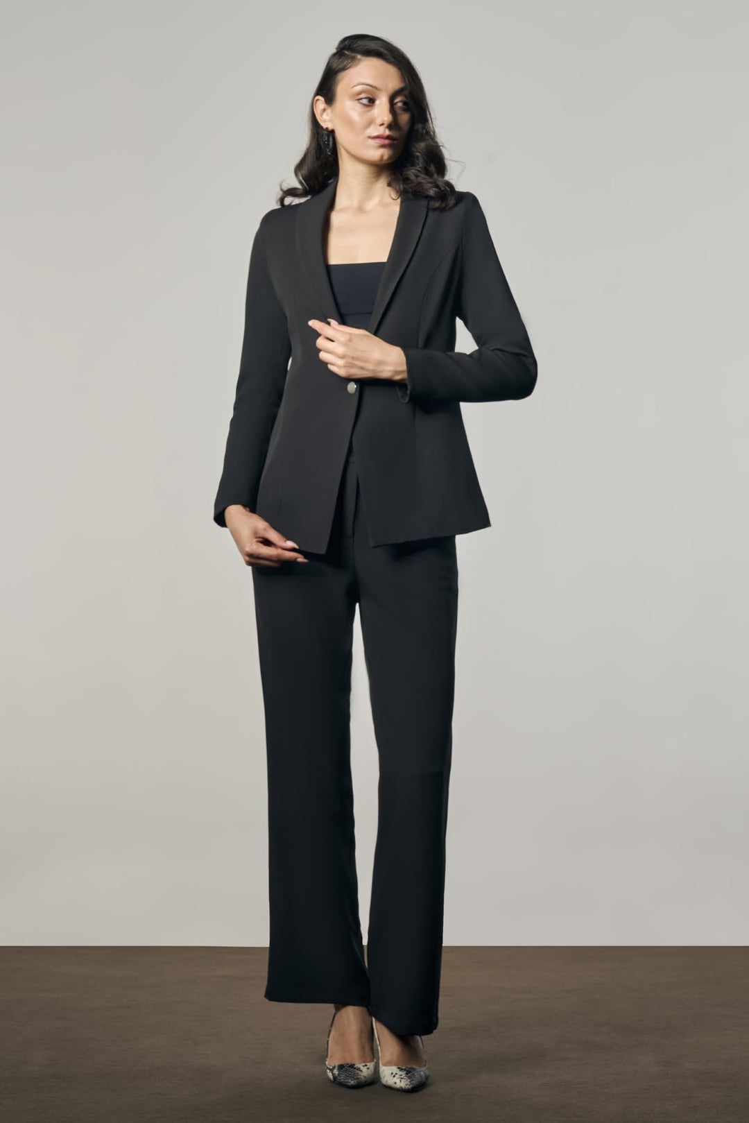 Klasik Blazer Ceket - Siyah