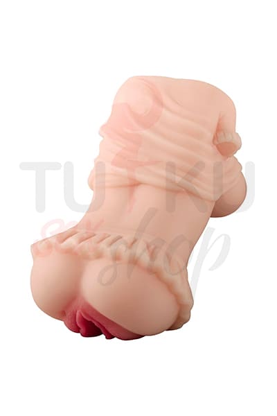 Amelia - Kolay Saklanabilir Cep Boy Suni Vajina 13 CM