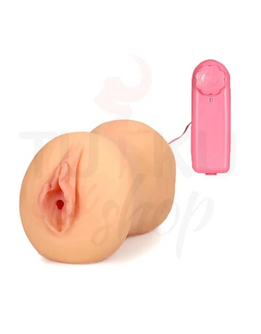 17 cm Titreşimli Suni Vajina Mastürbatör