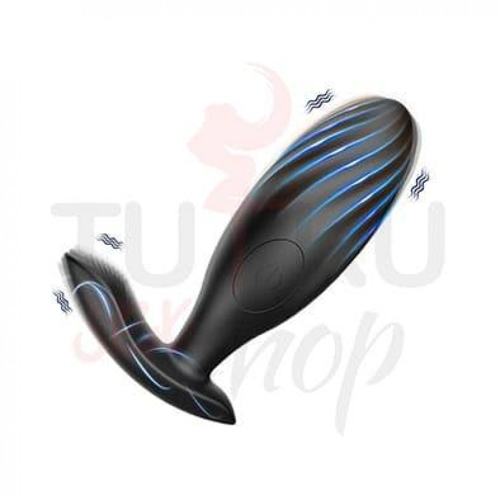 Uzaktan Kumandalı Şarjlı Anal ve Vajinal Titreşimli Vibratör – 10 Modlu Sessiz Uyarıcı