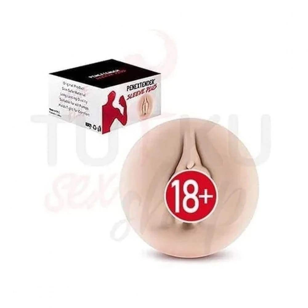 Penextender Suni Vajinal Başlık – Pompa Uyumlu Gerçekçi Silikon Giriş