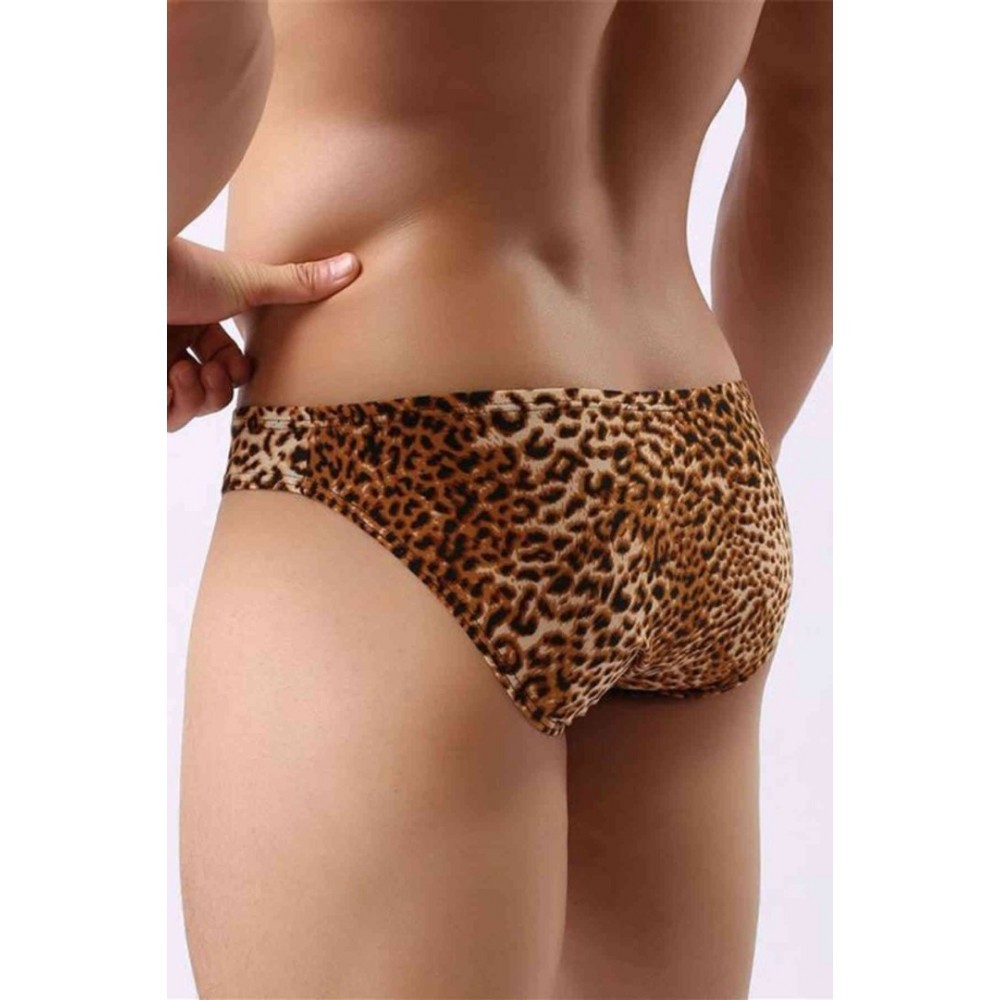 Seksi Leopar Desenli Erkek Slip