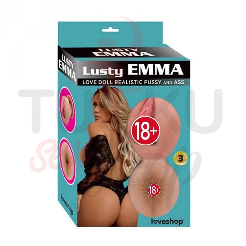 Emma 3 Fonksiyonlu Şişme Partner Manken – Anal, Vajinal & Oral