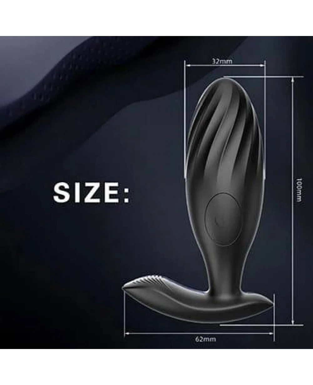 Uzaktan Kumandalı Şarjlı Anal ve Vajinal Titreşimli Vibratör – 10 Modlu Sessiz Uyarıcı
