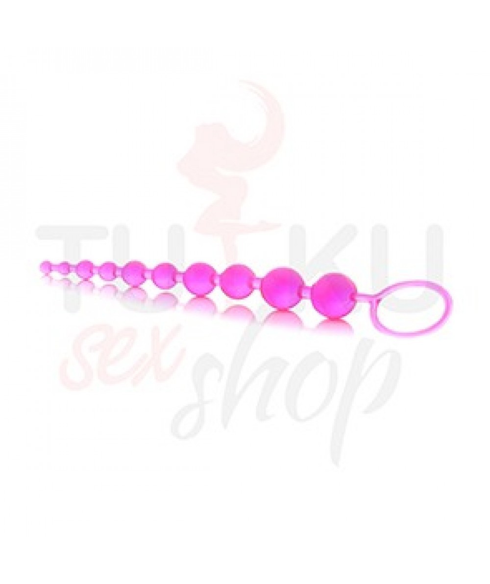31 cm Boncuklu Anal Plug – Sıralı Top