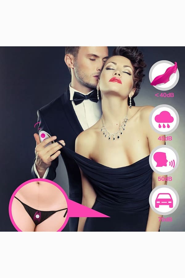 PRIME TOYS Ava Telefon Kontrollü Sessiz Giyilebilir Klitoris Uyarıcı Vibratör