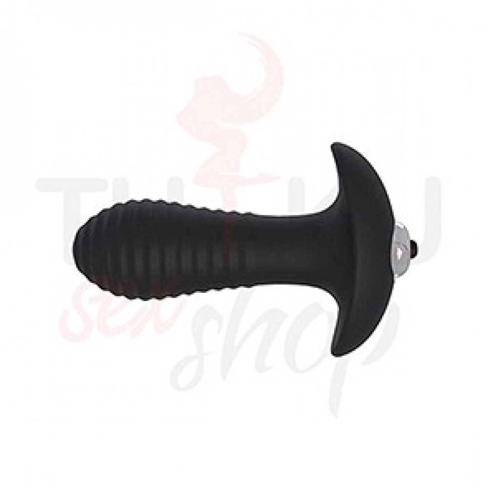 Giyilebilir Titreşimli Anal ve Vajinal Plug – 10,3 cm Silikon Tıkaç Vibratör