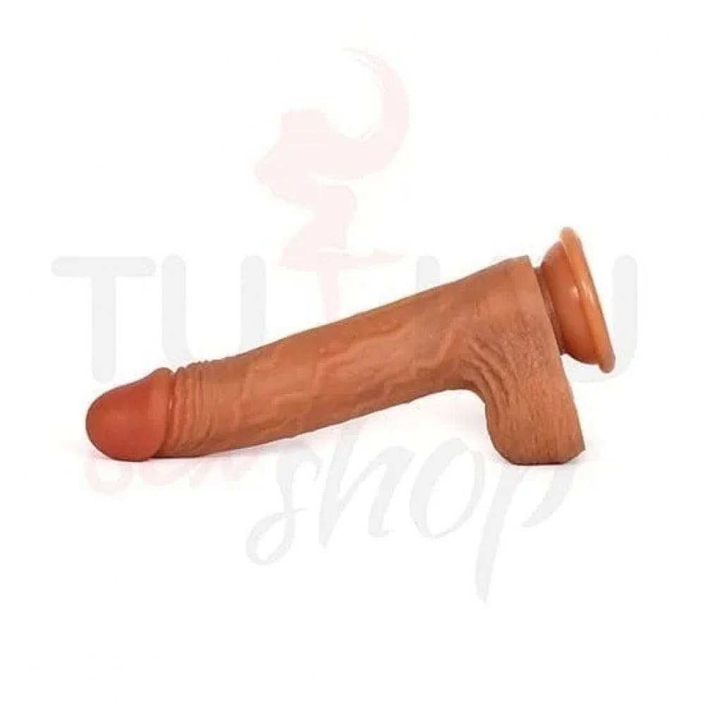21 cm Uzaktan Kumandalı Hareketli Strapon – Titreşimli ve Şarjlı Model