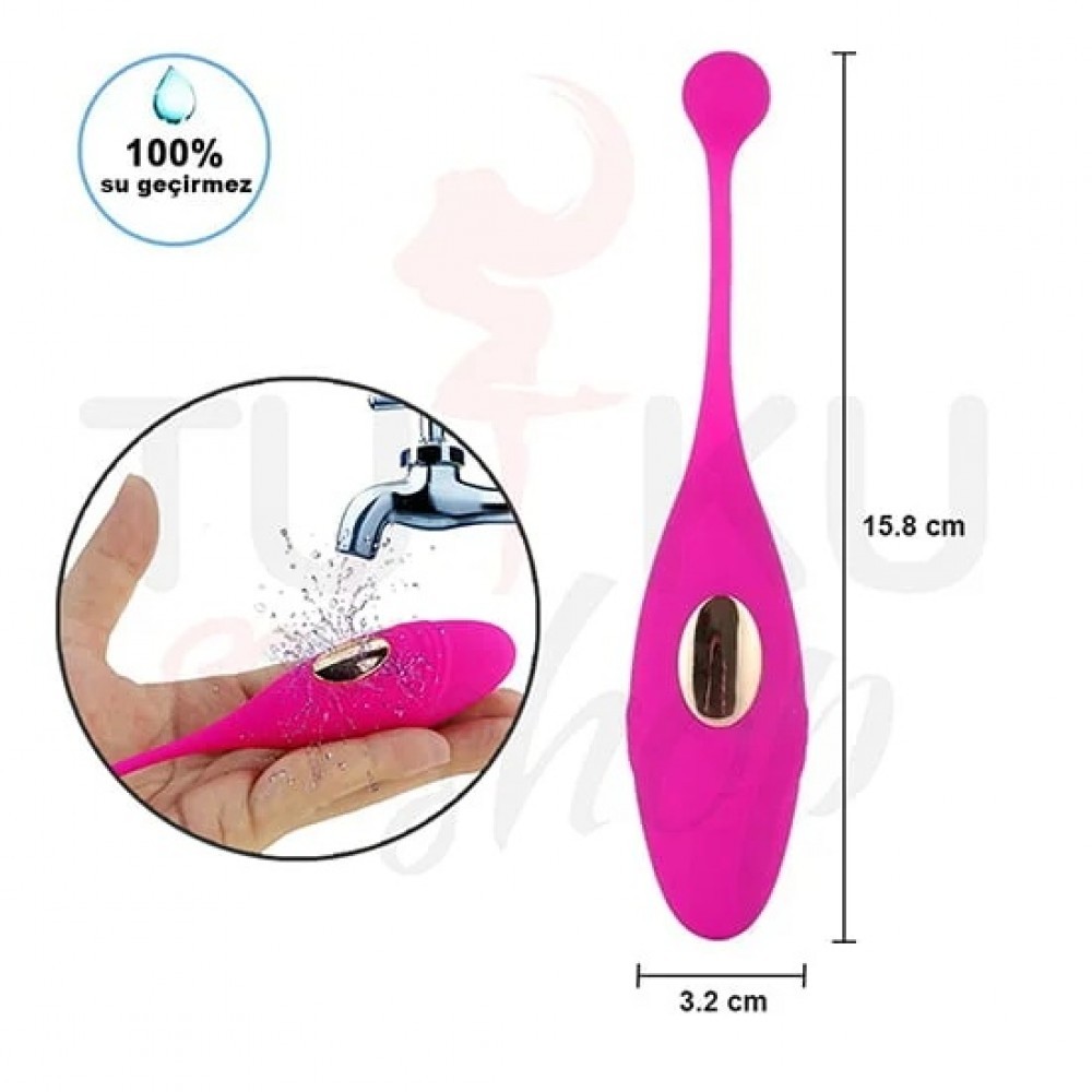 Kablosuz Uzaktan Kumandalı Külot İçi Vajinal Vibratör 