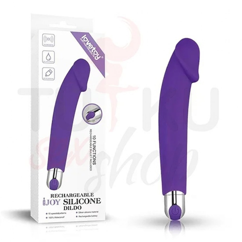 Lovetoy Şarjlı Silikon Masaj Vibratörü – 10 Modlu ve Su Geçirmez