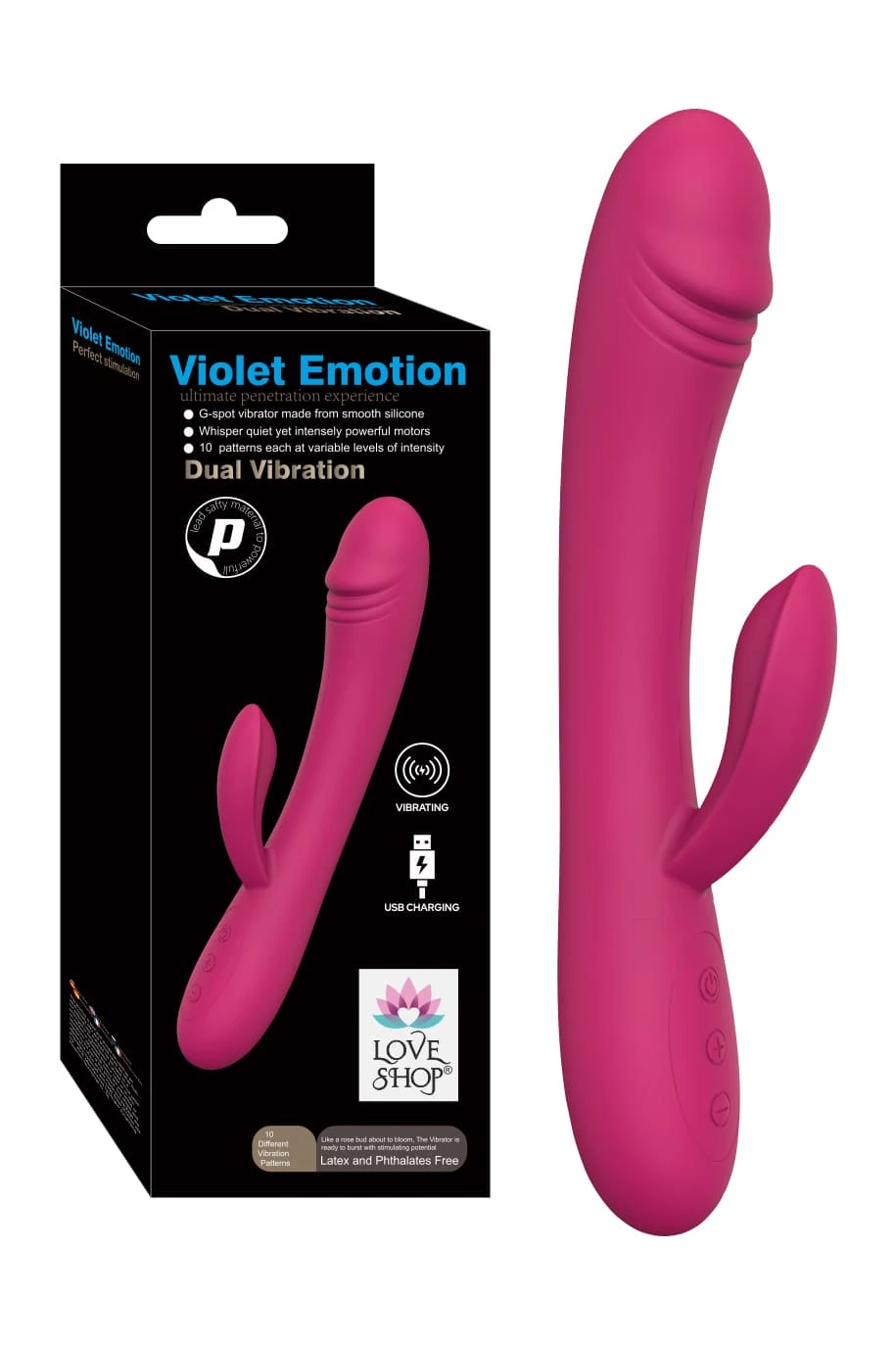 Violet Emotion Dual Tavşan Vibratör