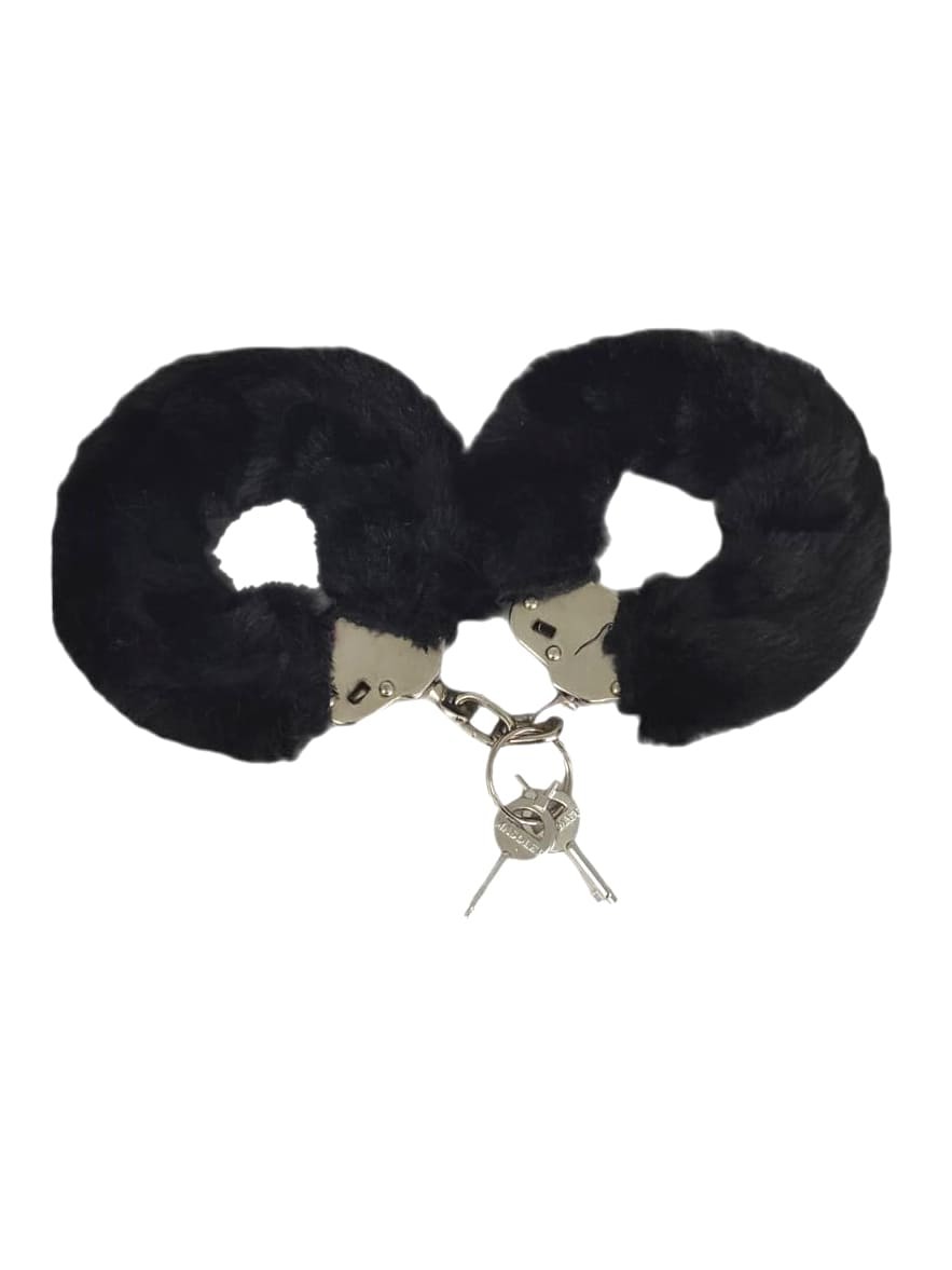 Anahtarlı Metal Kelepçe-Peluşlu