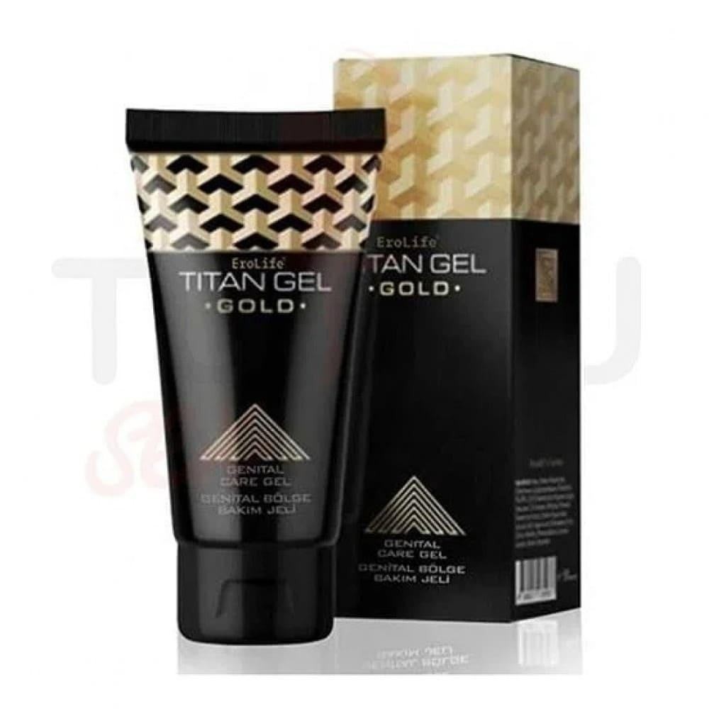 Tantra Titan Gel Gold 50 ML – Erkeklere Özel Genital Bakım Jeli