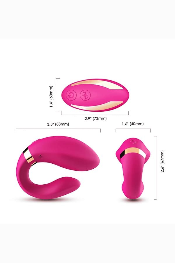 PRIME TOYS Crescent Kablosuz Kumandalı Klitoris Uyarıcı Seks Oyuncağı