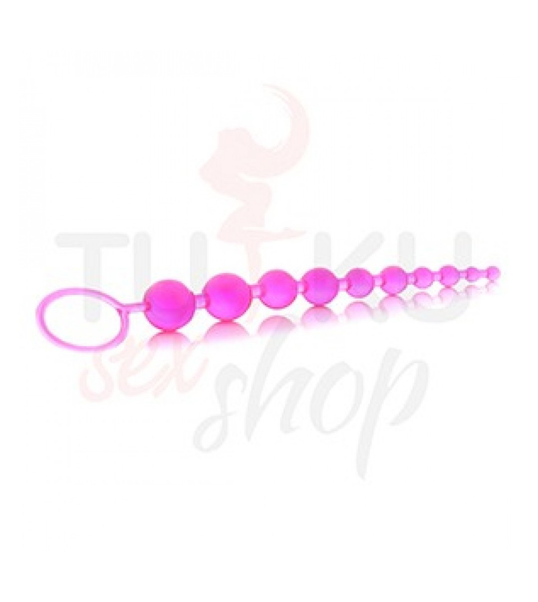 31 cm Boncuklu Anal Plug – Sıralı Top