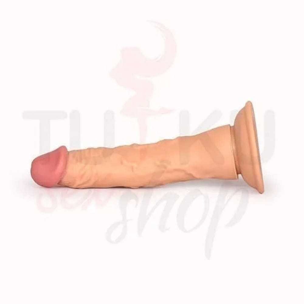 21 cm Titreşimli Testissiz Strapon – Uzun ve Gerçekçi Model