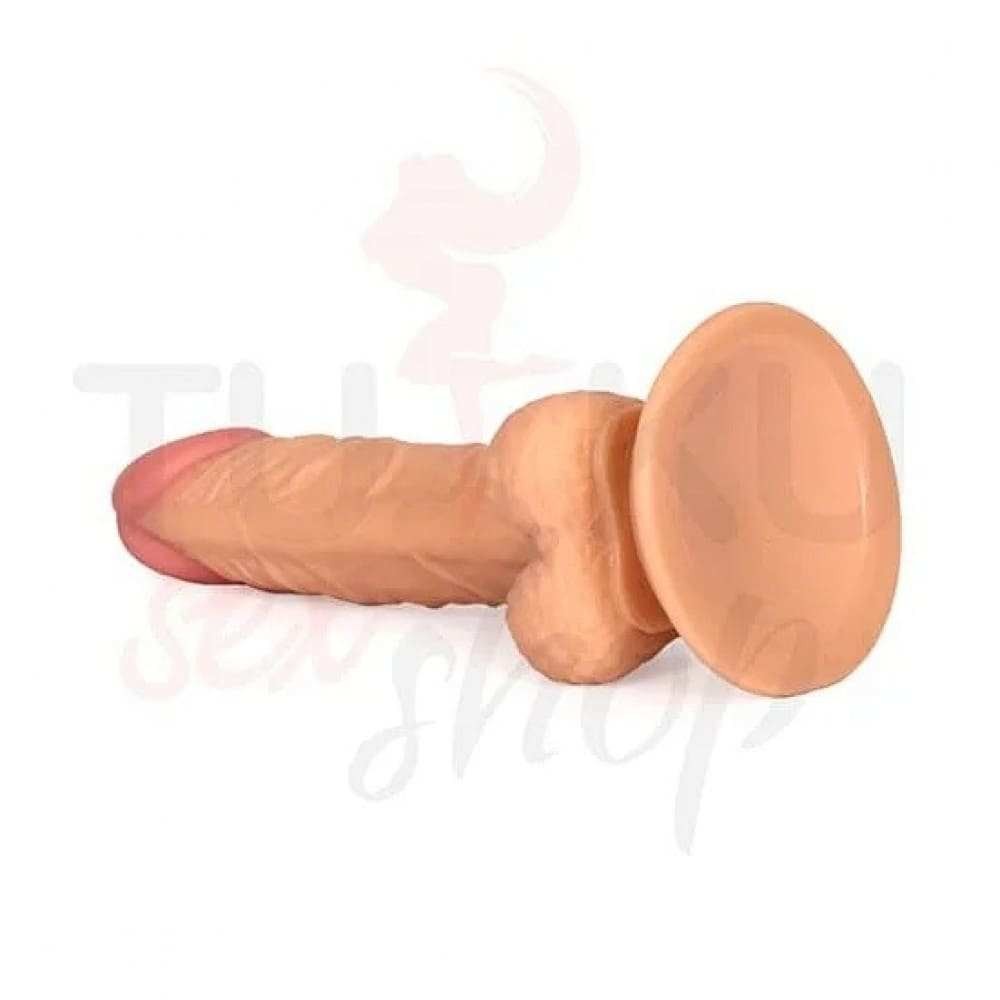 19 cm Yumuşak Gerçekçi Dildo