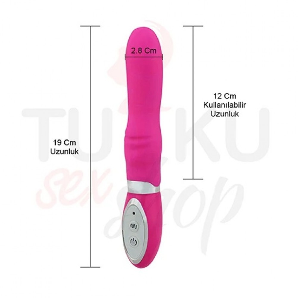 Big Finger 10 Hızlı Silikon Vibratör – İnce ve Sessiz Tasarım