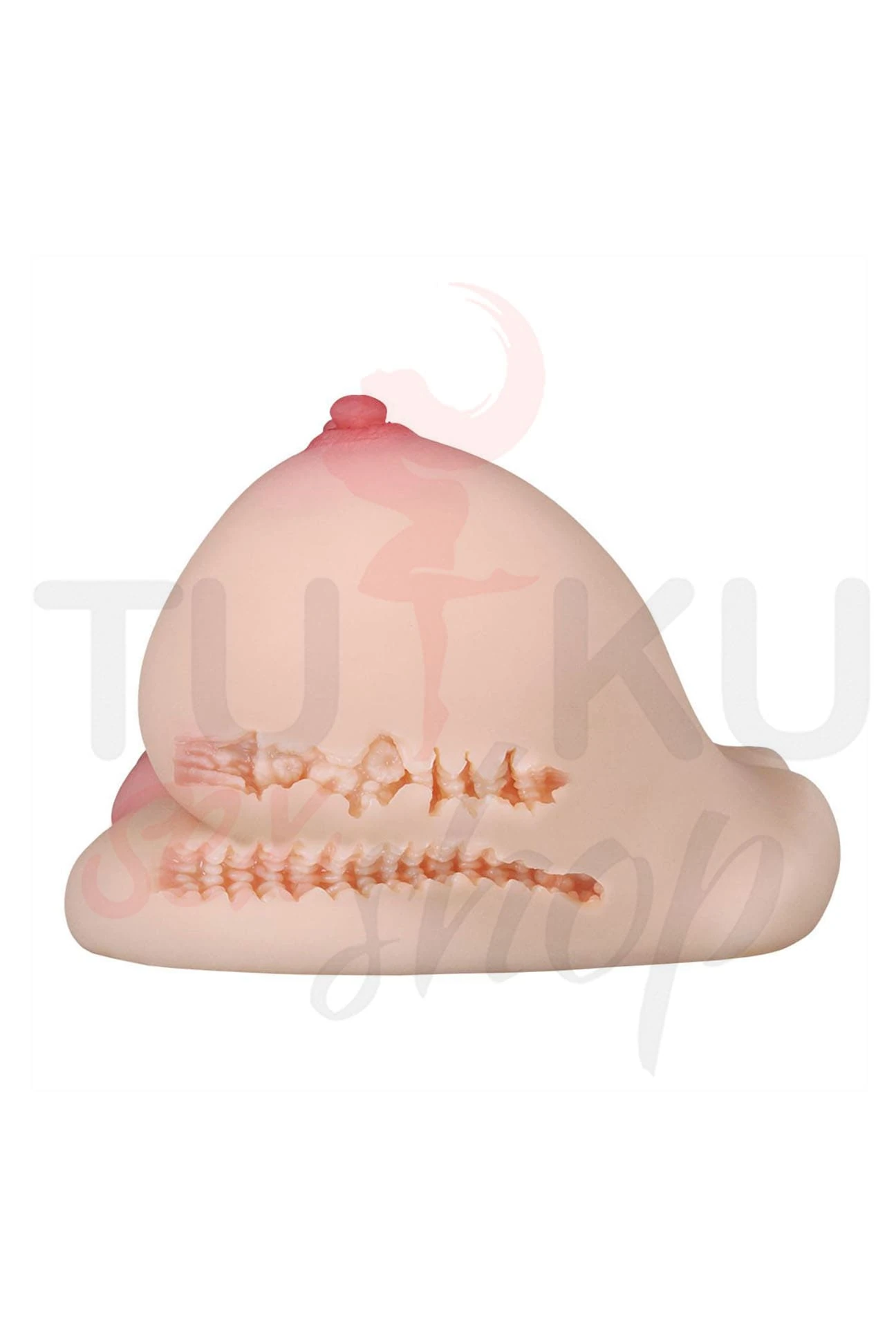 Anal & Vajina Girişli Göğüslü Mastürbatör – Gerçek Et Dokusu 2.3 Kg