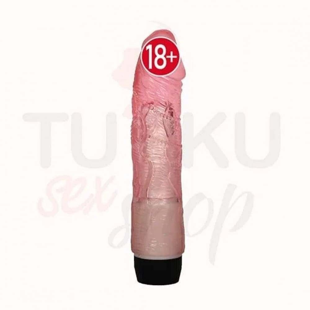 20 cm Titreşimli Jel Vibratör 