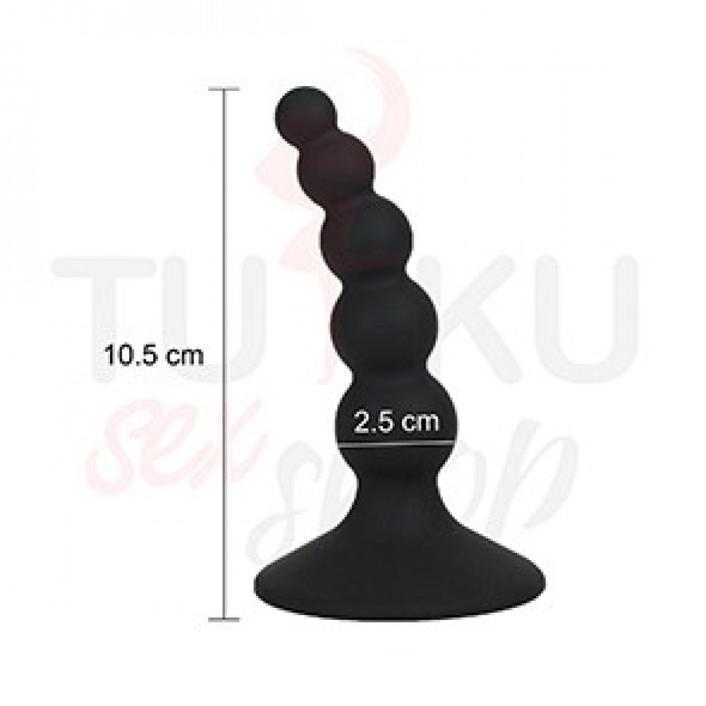 Boğumlu Silikon Anal Plug