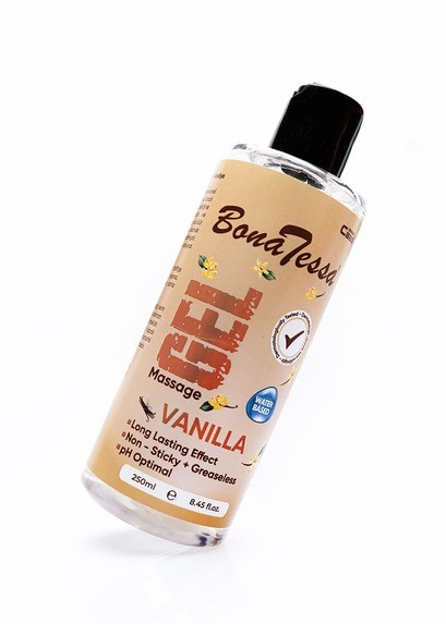 Vanilya Aromalı Yenilebilir Kayganlaştırıcı ve Masaj Yağı 250 Ml