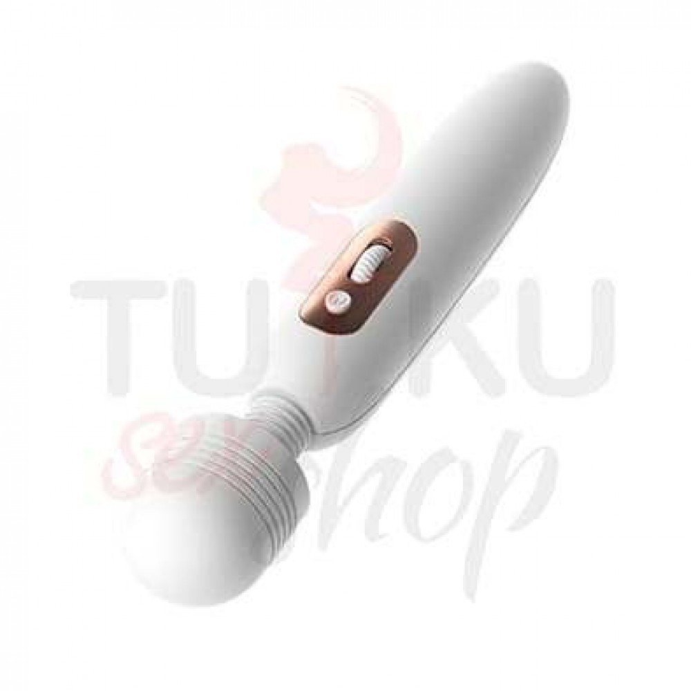 Şarjlı Modern Wand Klitoris Uyarıcı Vibratör – Geniş Başlıklı Masaj Modlu