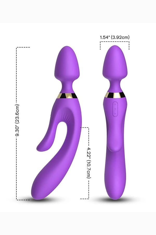 Wowyes Su Geçirmez Wand Massager 3 in 1 Vibratör 