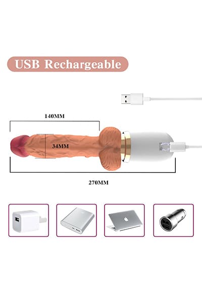 Uzaktan Kumandalı Hareketli Realistik Vibratör