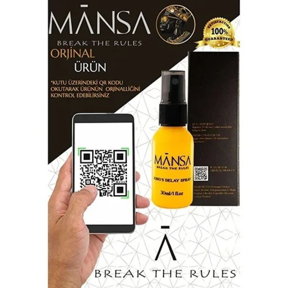 Mansa Sprey 30 ML - Uzun Süreli Performans Desteği