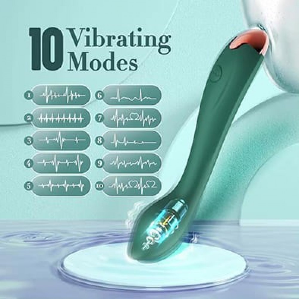 Mor Şarjlı G Noktası Uyarıcı Vibratör – 10 Farklı Titreşim Modu