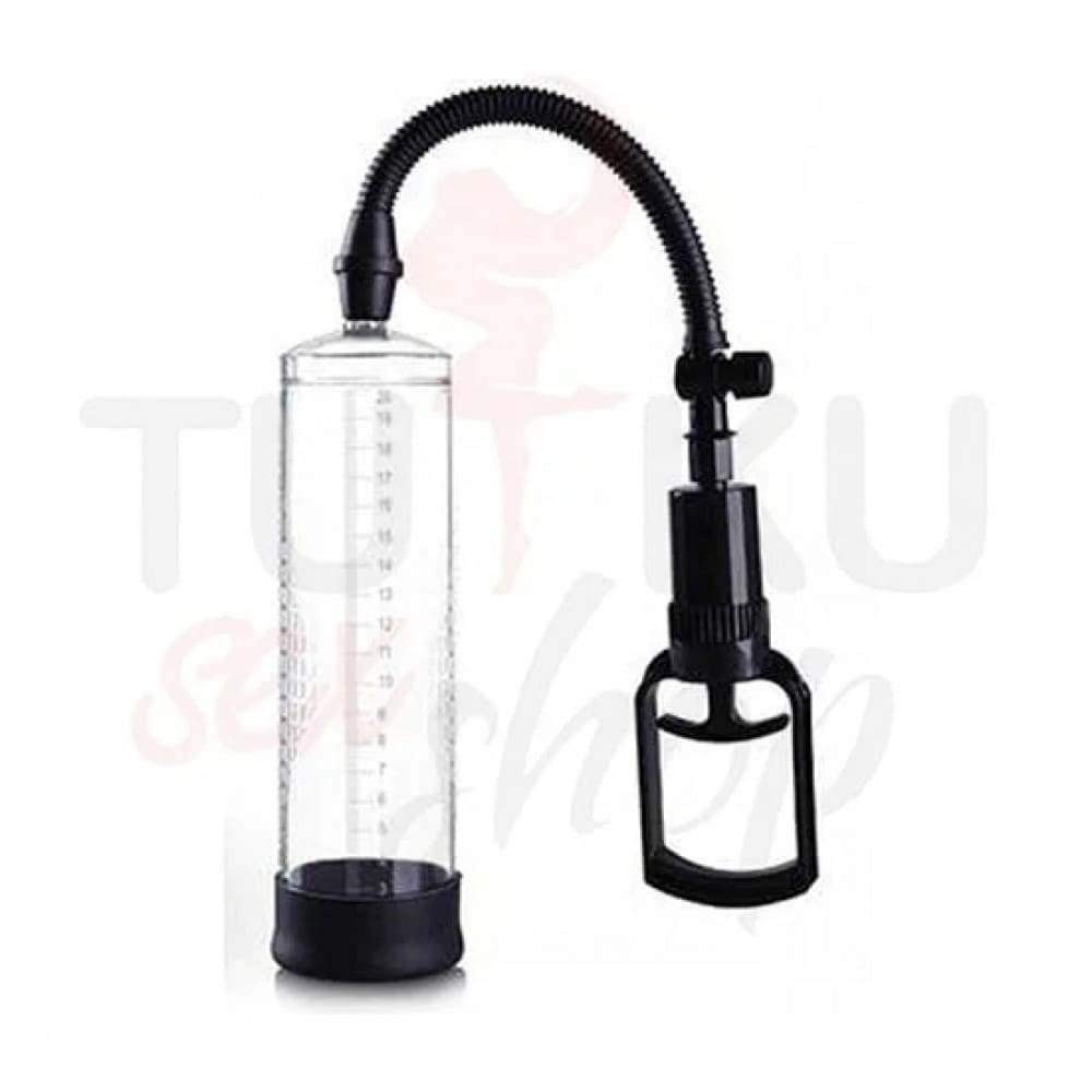 Penextender Penis Vakum Pompası 20 cm – Güçlü Emiş, Medikal Silikon Taban