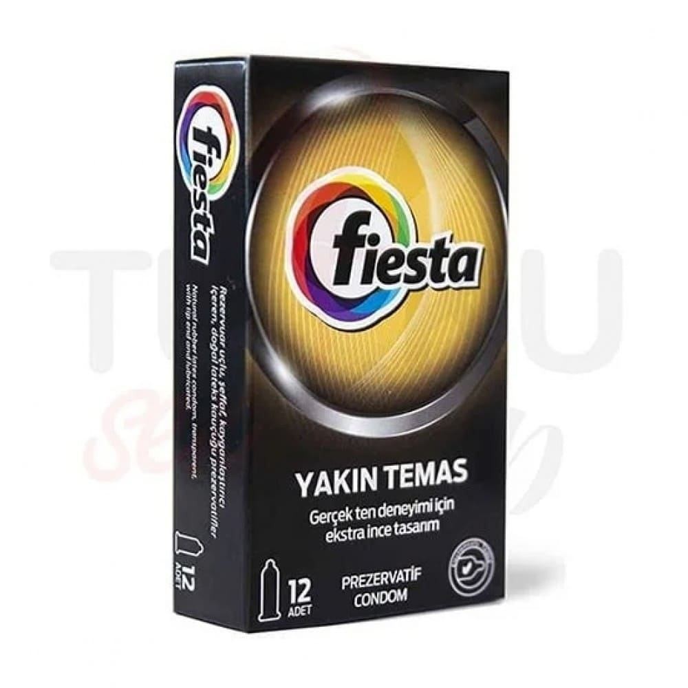 Fiesta Ekstra İnce Prezervatif 12’li – Gerçek Ten Hissiyatı İçin Ultra İnce Tasarım