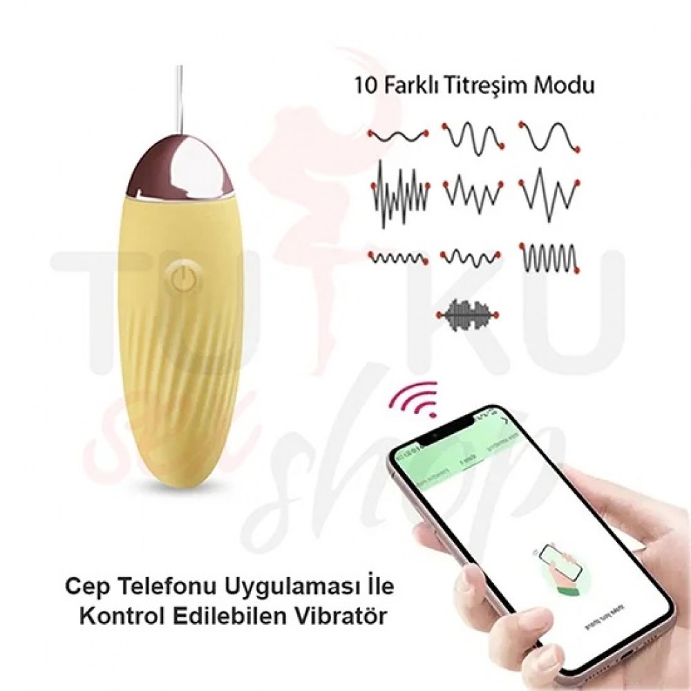 Bluetooth Kontrollü Akıllı Mini Bullet Vibratör – 10 Modlu ve Su Geçirmez