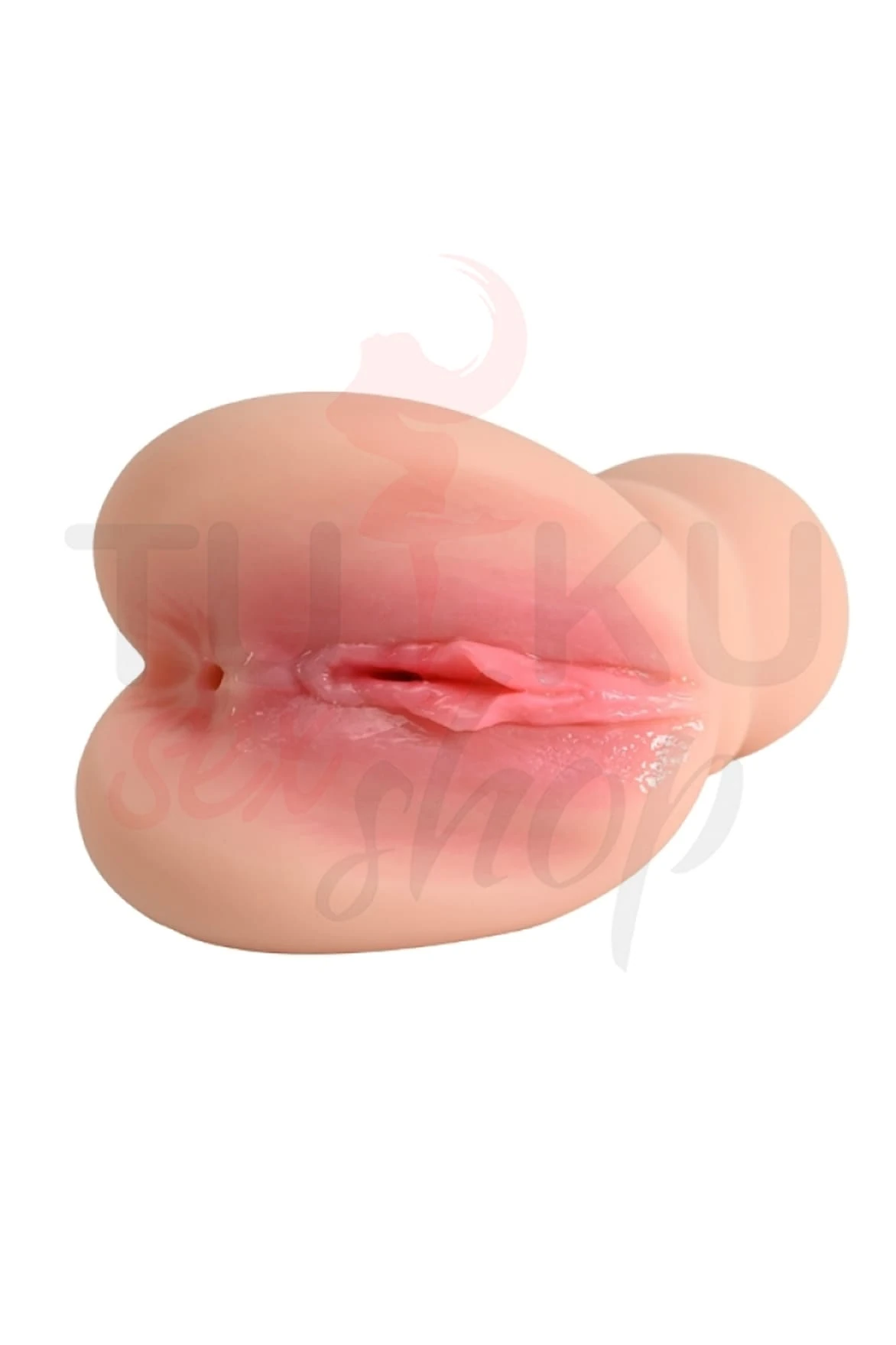 L-Join Mastürbatör 18 cm – Çift Girişli, Yumuşak Malzeme 