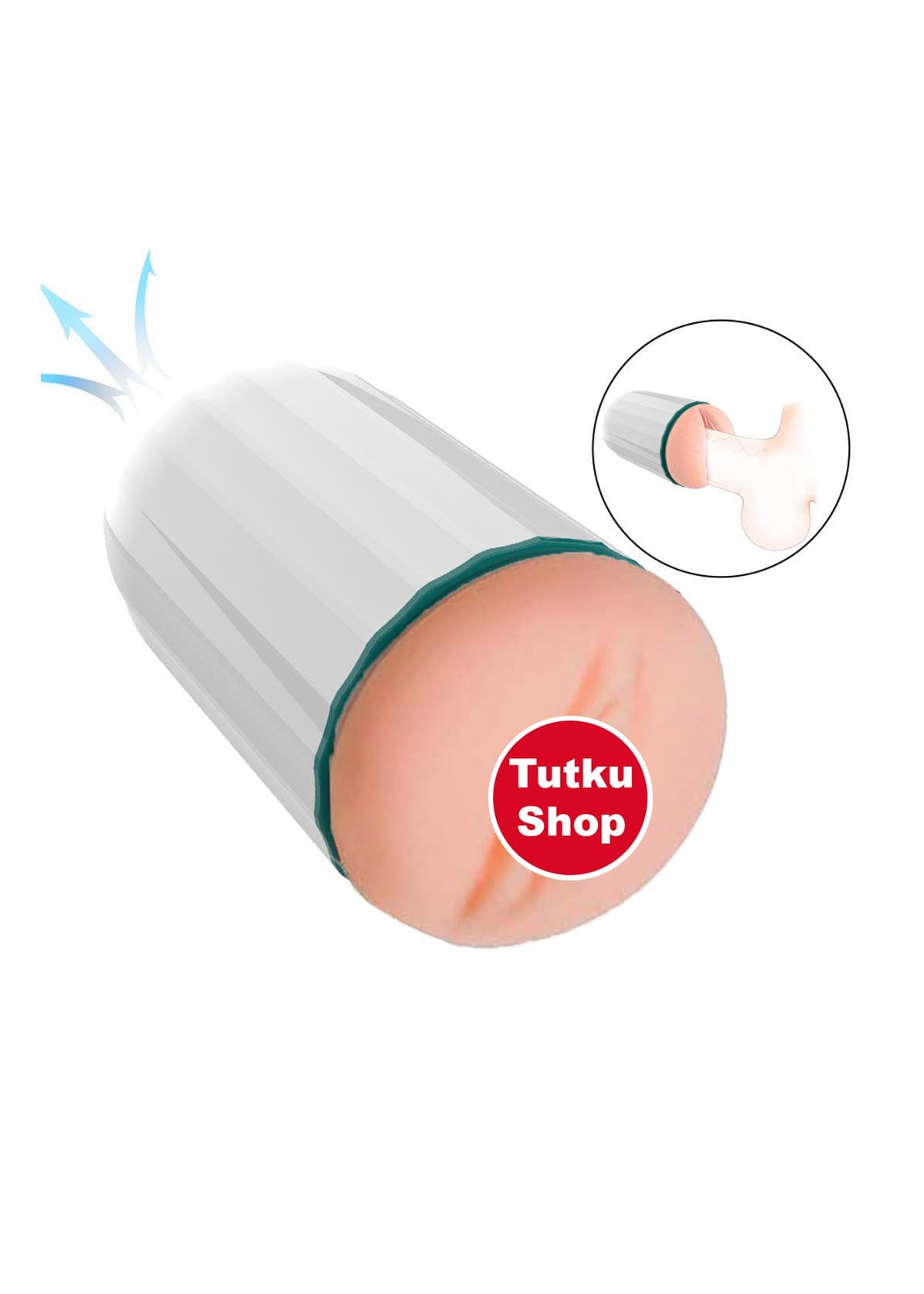 Saklama Kaplı 18 Cm Yapay Vajina
