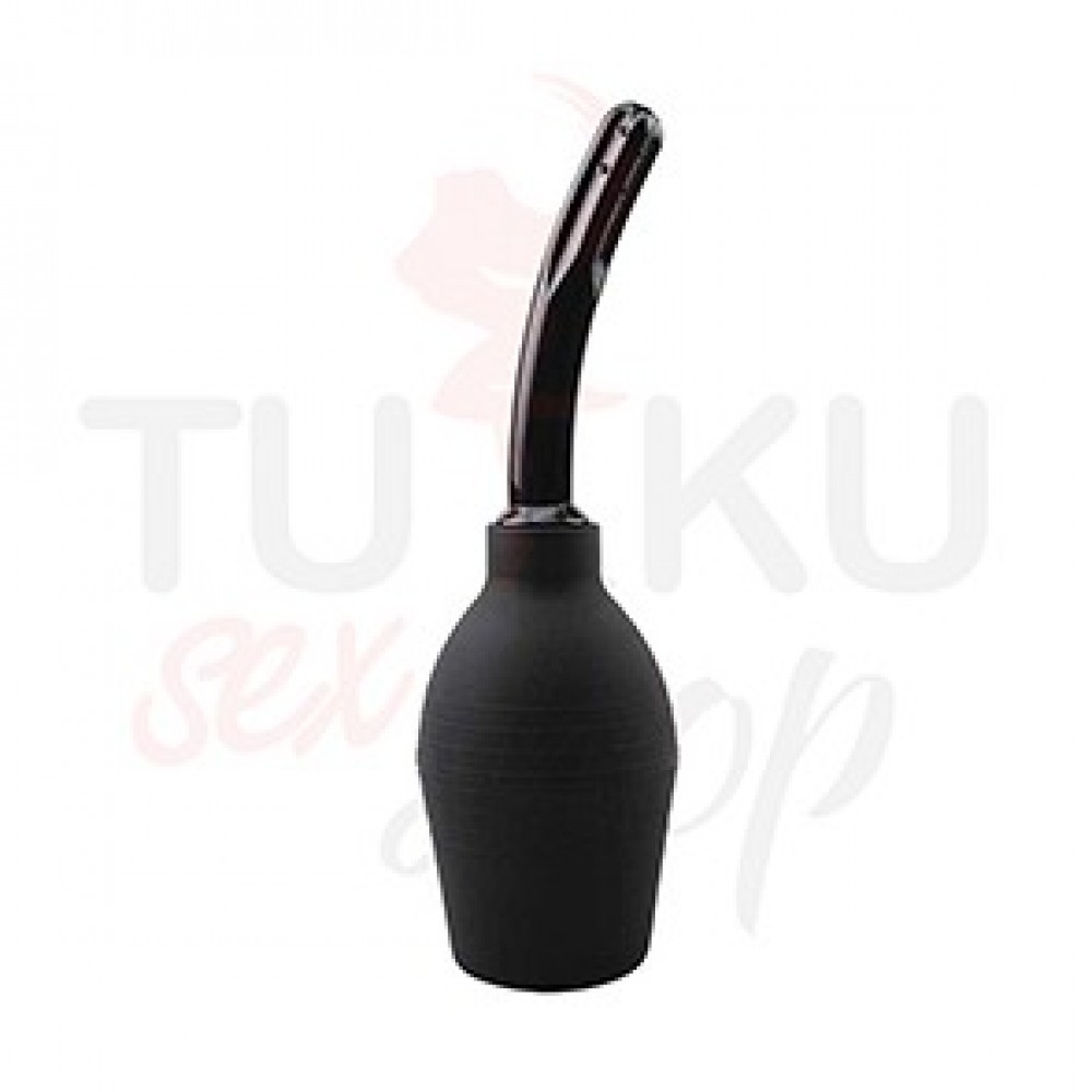 Black Mont Kauçuk Anal Temizlik Pompası