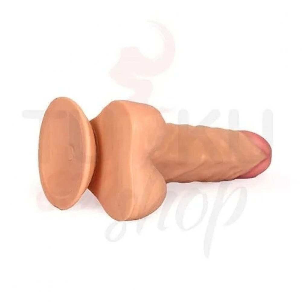 5 cm Kalınlıkta Titreşimli 21 cm Yapay Penis 
