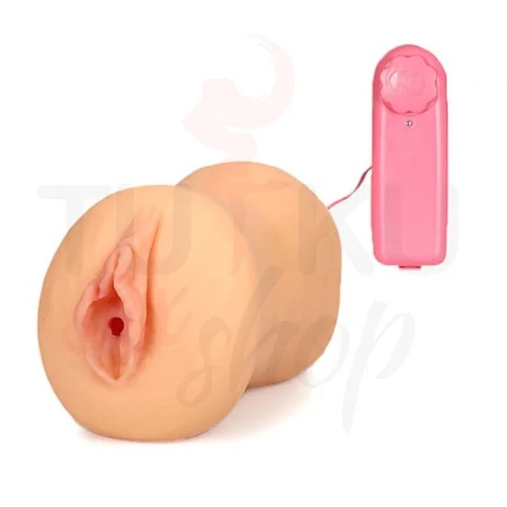 17 cm Titreşimli Suni Vajina Mastürbatör